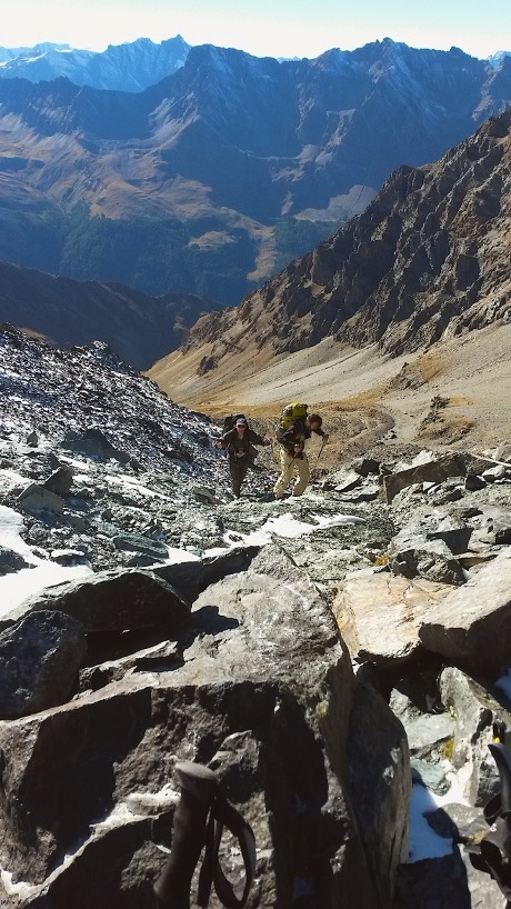 Rotsen gran paradiso