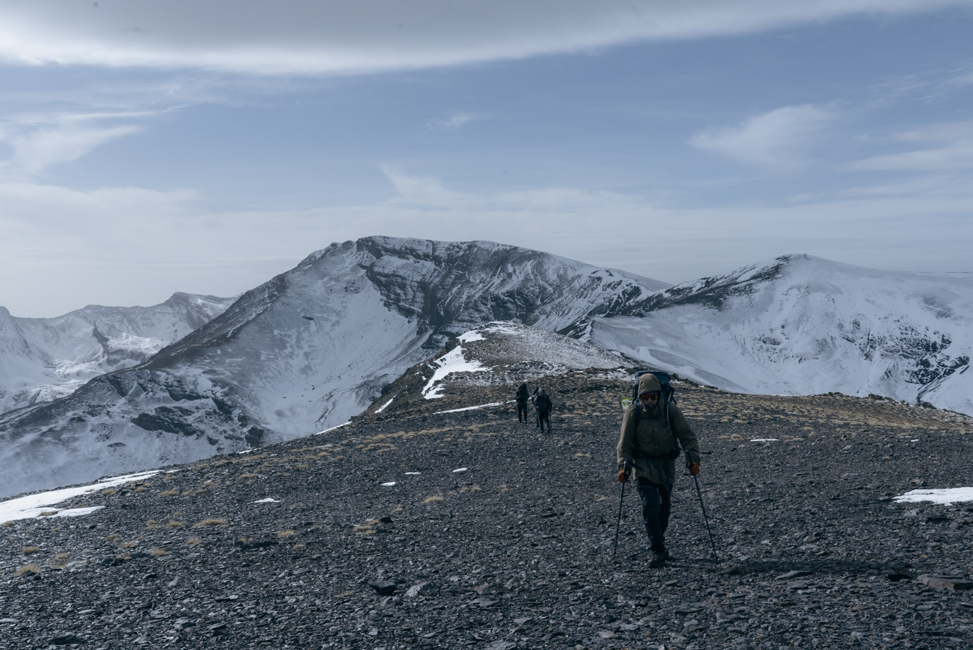 Trekking in de Pyreneeën rond Benasque met zicht op de Aneto