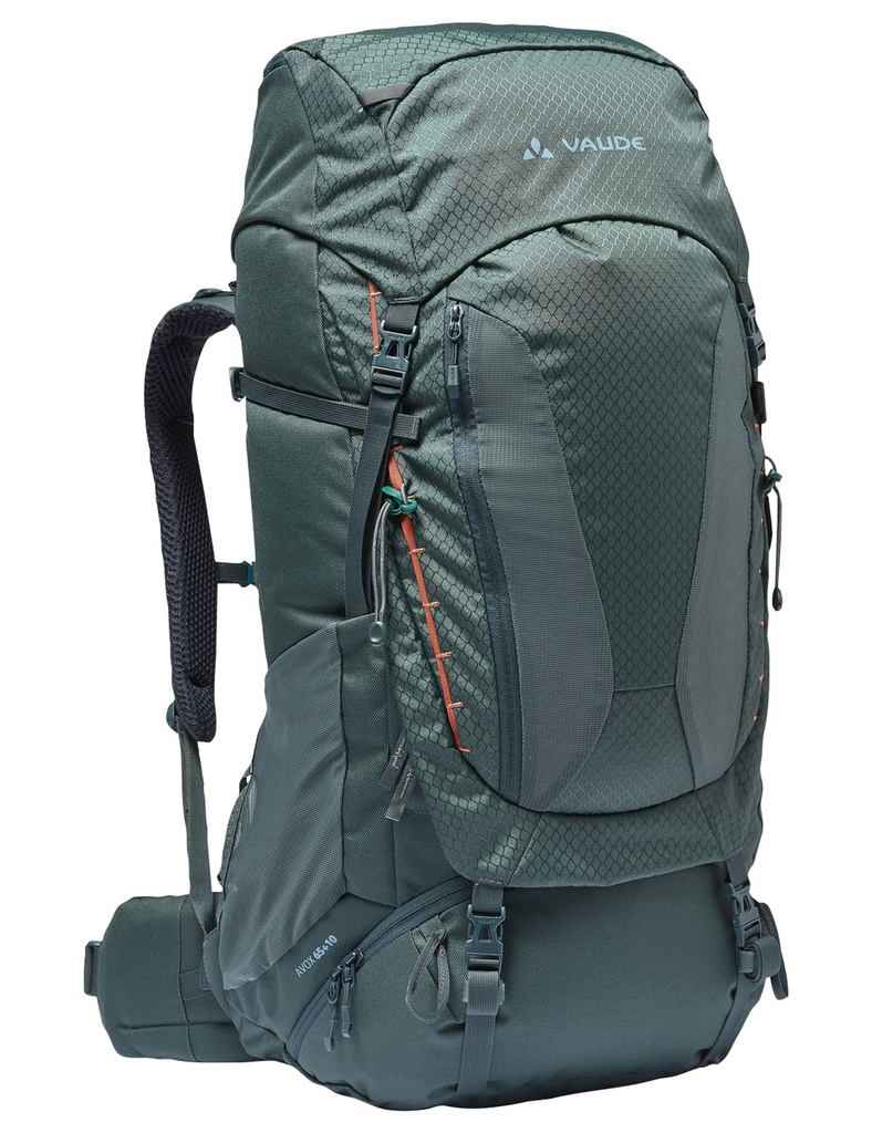 Vaude Avox Trekking 65/75 +10L Unisex (65L, zwart)