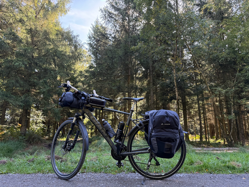 Bikeset  – 2 Backpacks,trailpack en toppack