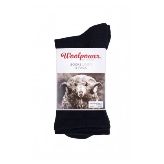 Woolpower Liner Classic merino linersokken – 3-pack (36-39)